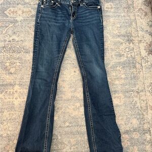 Miss Me Dark Blue Boot Cut Jeans